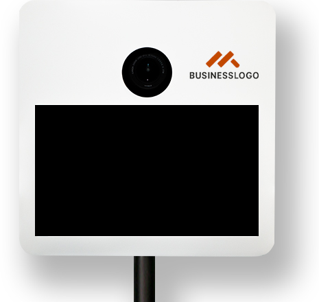 Fotobox mit individuellem Frontlogo